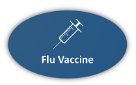 Graphic Button for Flu Vaccine
