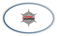 Graphic Button for Crime Stoppers