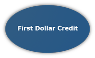 Graphic Button For First Dollar Credit