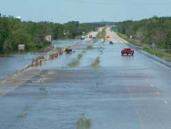 Graphic of 2008 Flooding, Graphic received from Columbia County Emergency Management