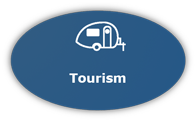 Graphic Button for Tourism