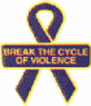 Stop Domestic Violence Ribbon