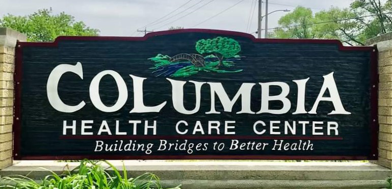 Graphic of Columbia Health Care Center